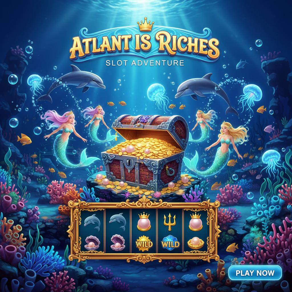 Game slot Atlantis Riches dari PG Soft dengan RTP 96.6%